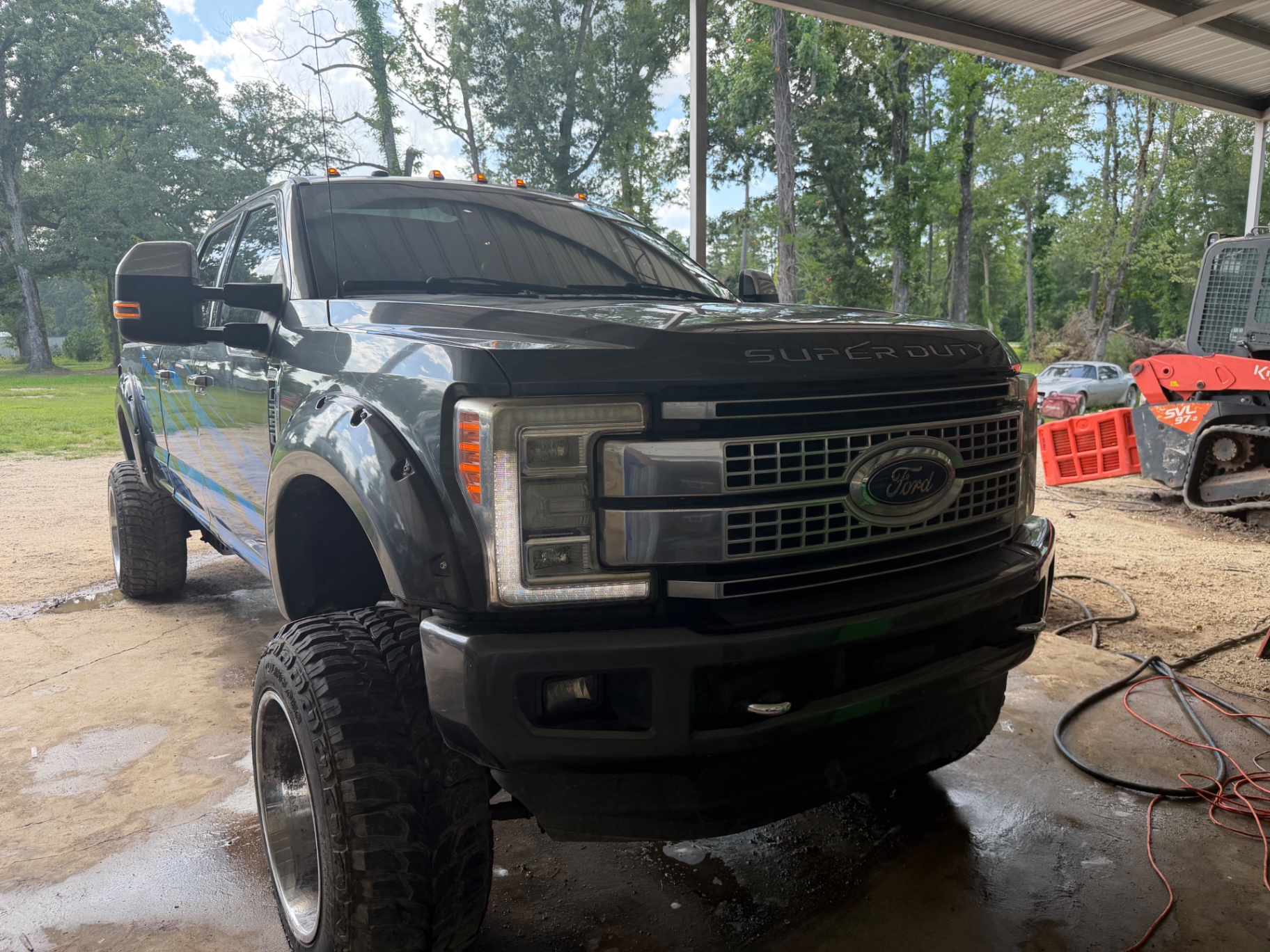 Truck with mirror finish after detail